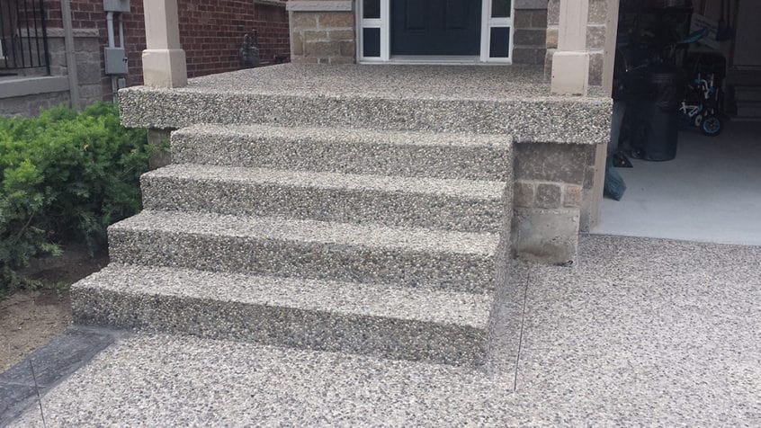 Why Choose Exposed Aggregate Concrete For Your Front Entrance